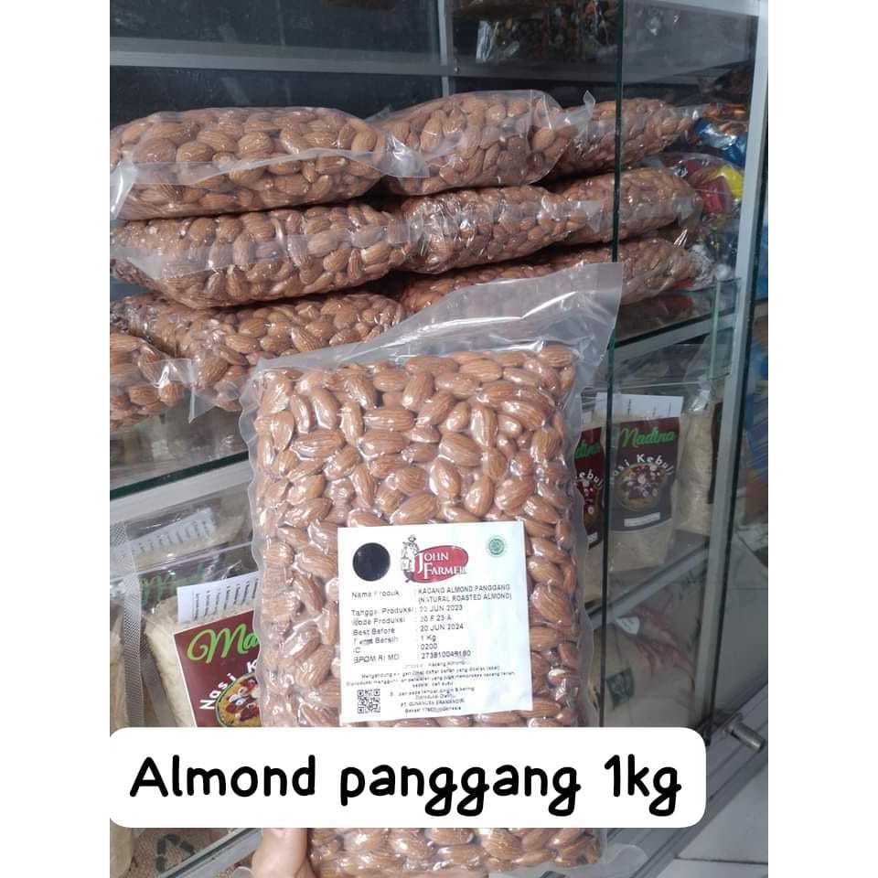 

Almond Panggang Premium 1kg