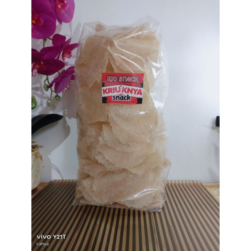 

kerupuk sego mentah
