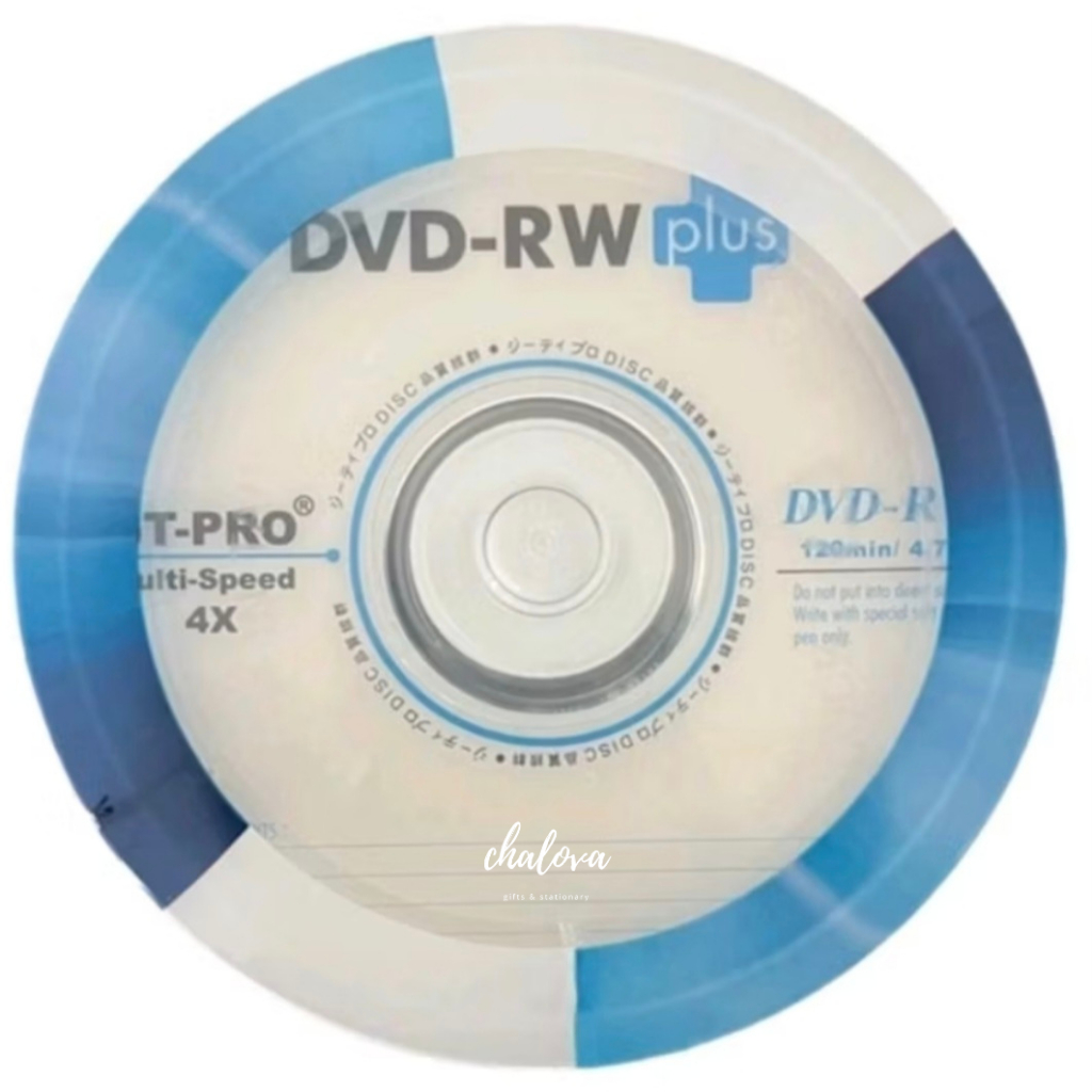 [PCS] DVD-RW GTPRO PLUS / DISC BLANK / DVD KOSONG / DVD-RW 4X 4.7GB