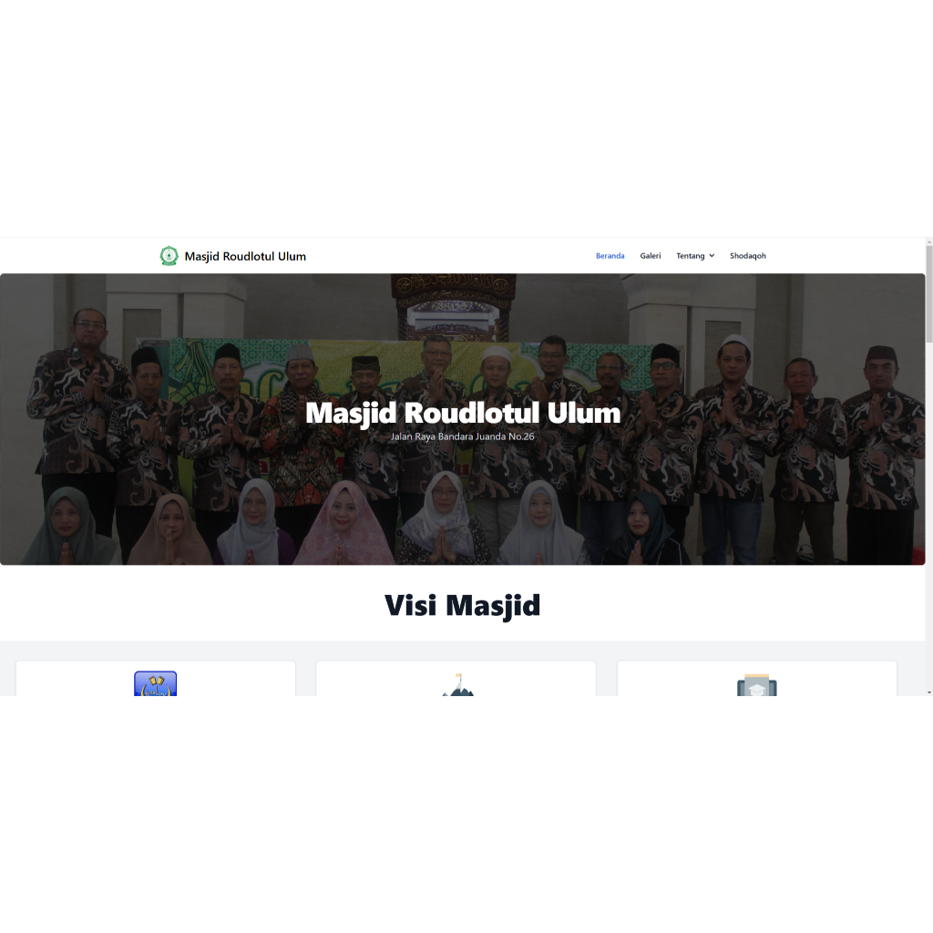 Source Code E-Masjid Laravel 11
