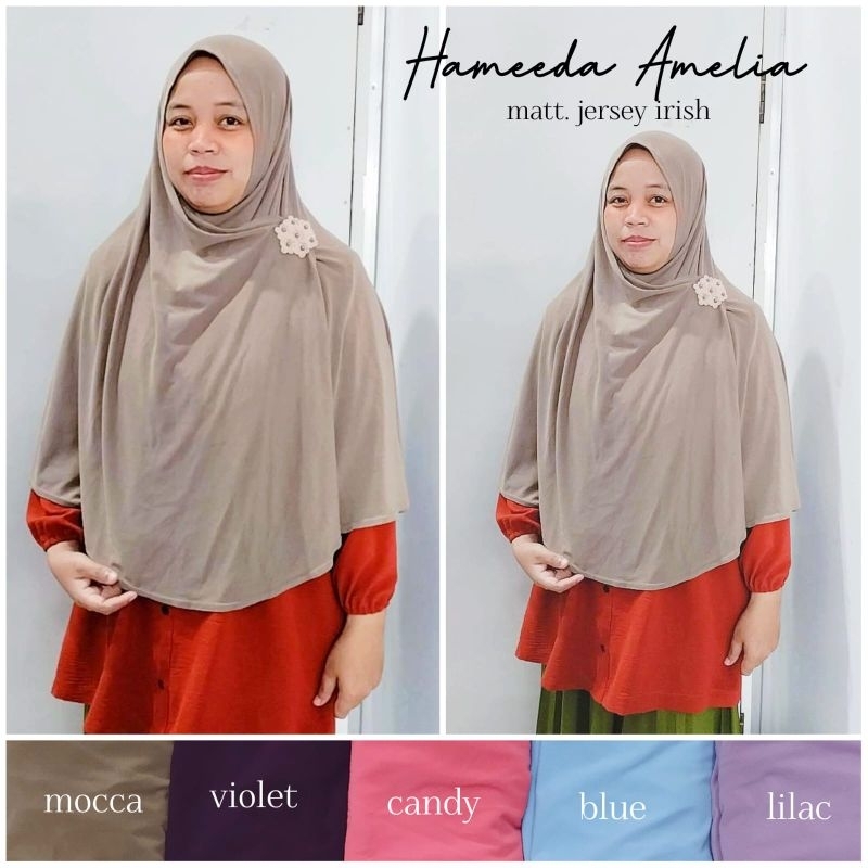 HIJAB INSTAN DEWASA - HAMEEDA AMELIA - L