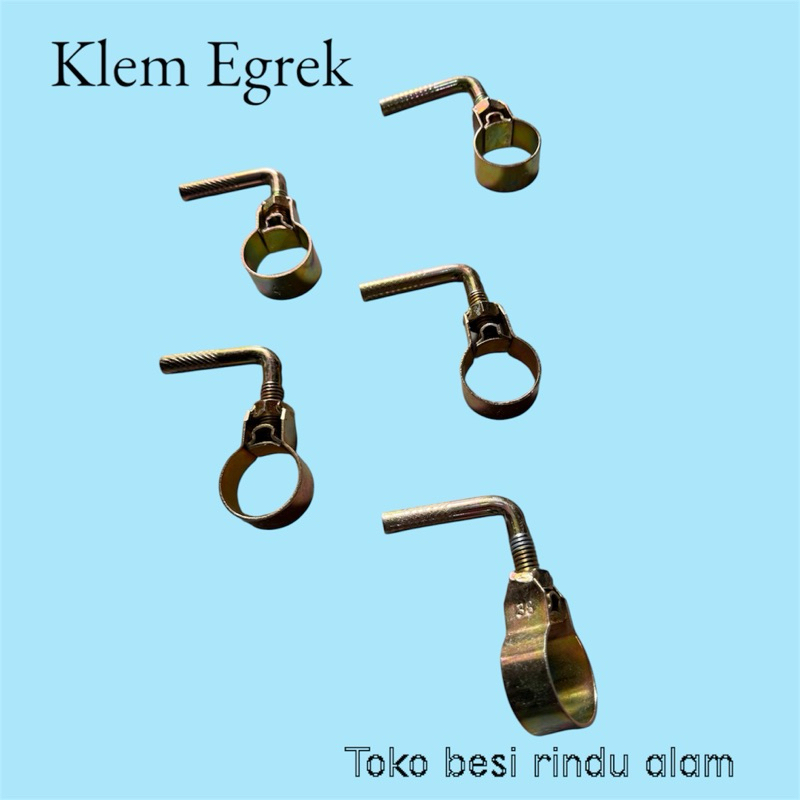 KLEM EGREK PENYAMBUNG PIPA/PIBER