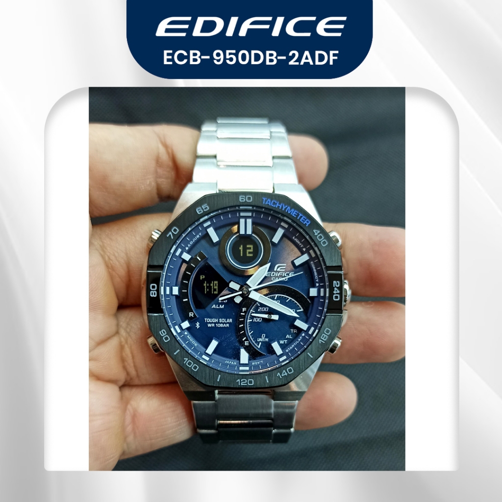 Jam Tangan Casio Edifice ECB-950DB-2ADF Original Murah