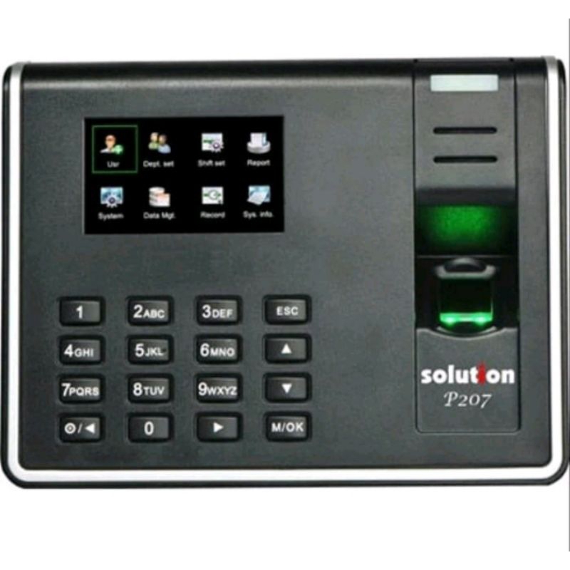 SECURE EAZY-M / SOLUTION P207 ~Absensi Finger Print
