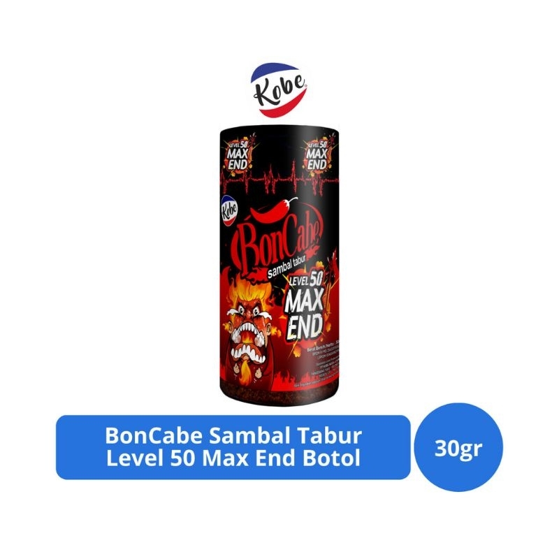 

Kobe BonCabe Max End Sambal Tabur Level 50 30gr