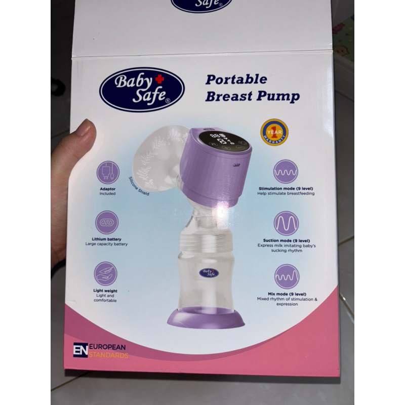 POMPA ASI ELEKTRIK PRELOVED POMPA ASI BABY SAFE PORTABLE BREASTPUMP