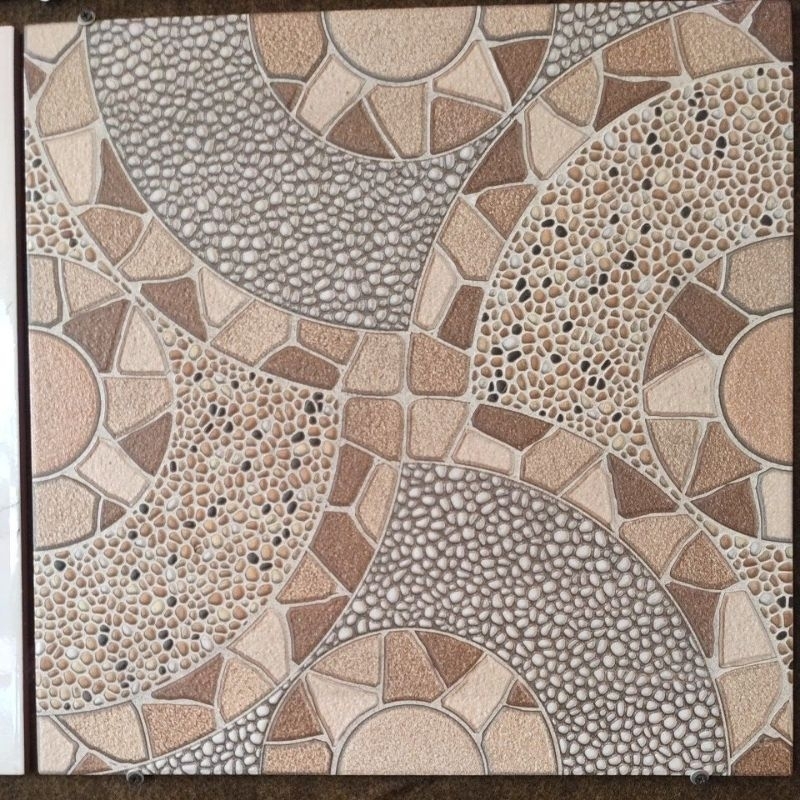 Keramik garasi lantai tekstur kasar 50×50