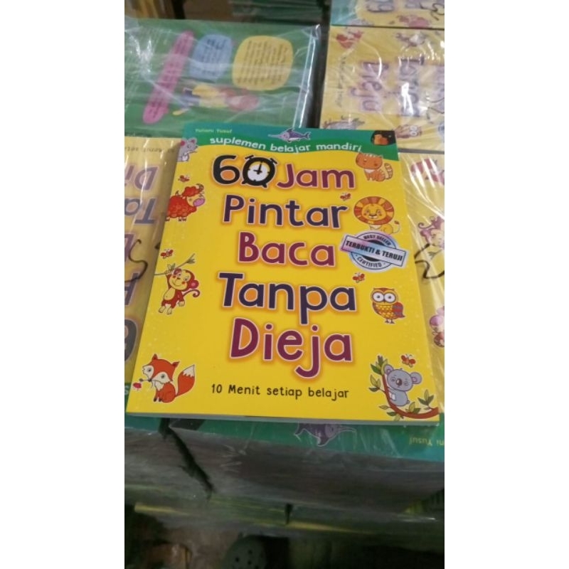 60 Jam Pinter Baca Tanpa Eja
