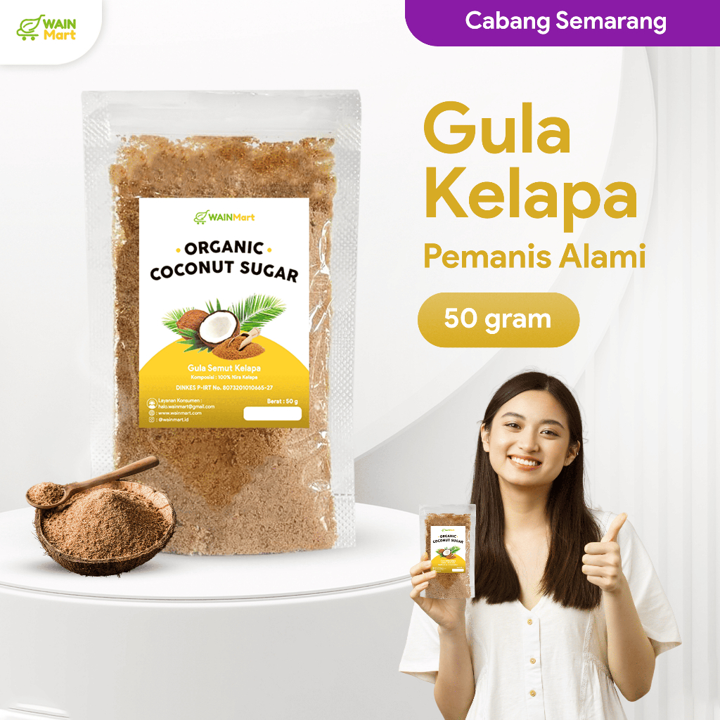 

Wainmart Gula Kelapa Alami