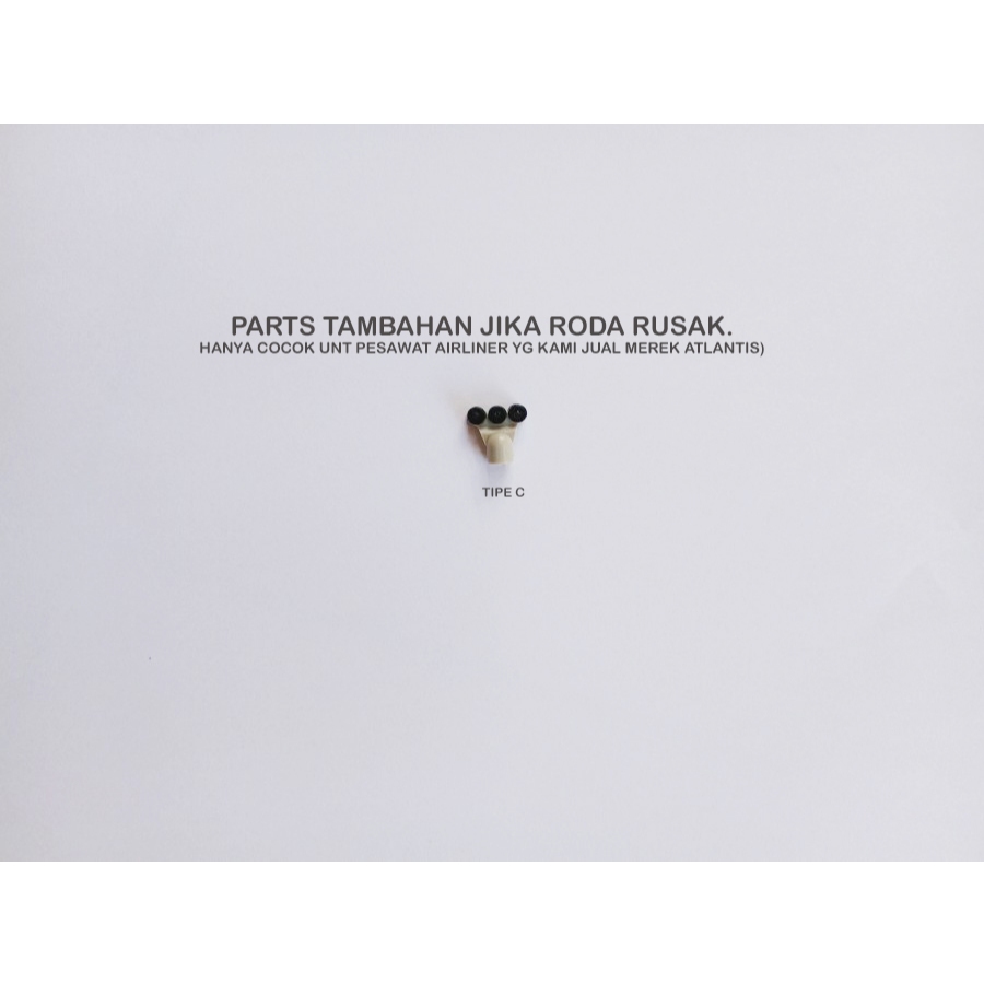 Roda miniatur pesawat