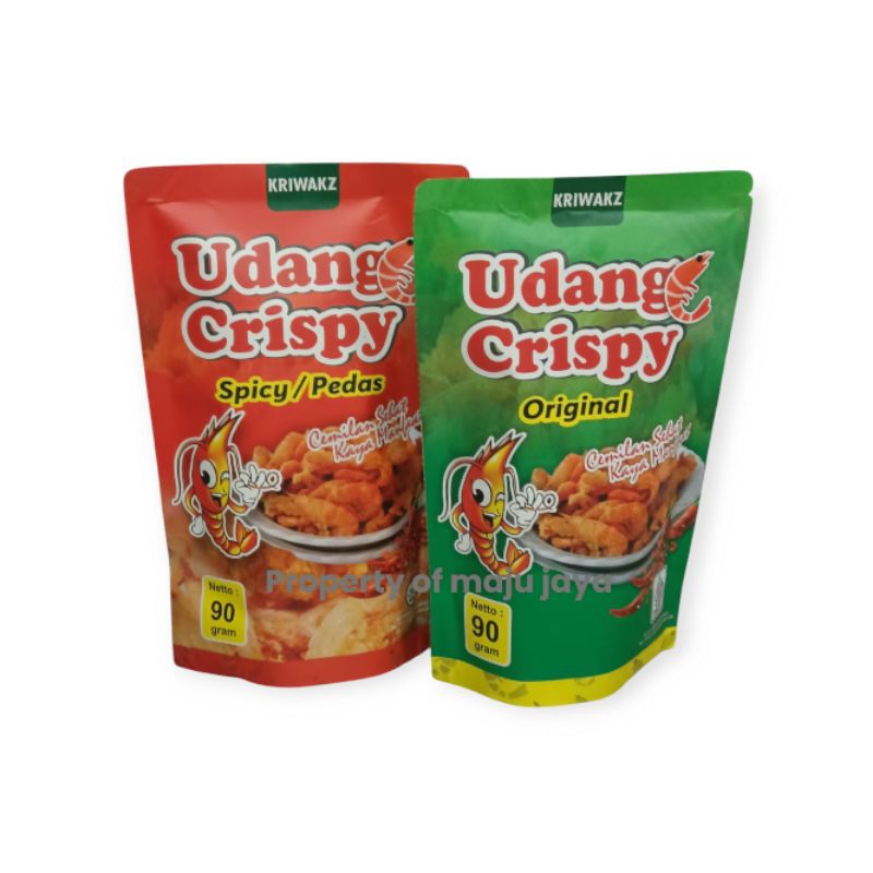 

Keripik udang crispy kriwakz