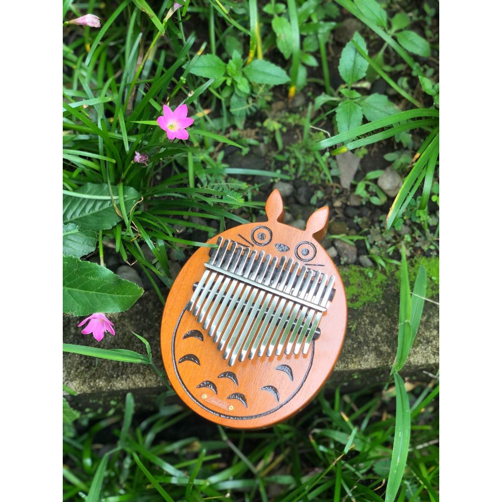 Gaharu Kalimba Totoro flatboard kalimba 17/21 Keys