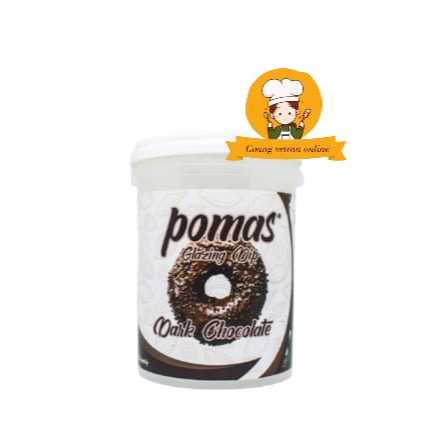 

pomas glaze dark coklat 1 kg