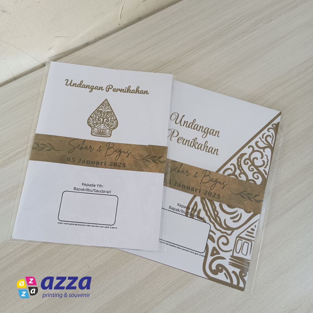 

UNDANGAN PERNIKAHAN DENGAN PAPER BROWN AESTHETIC TEMA JAWA