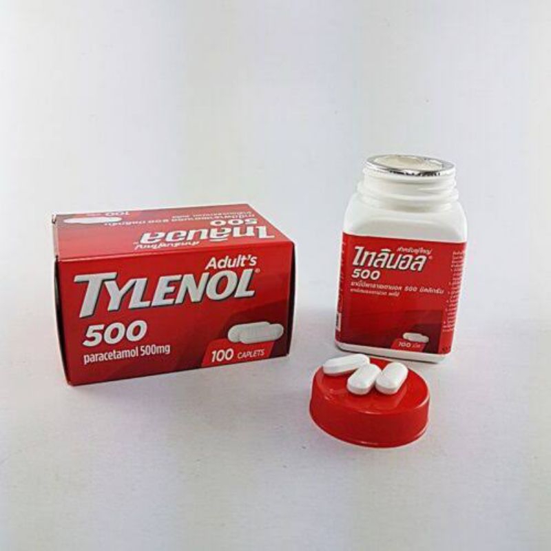 Tylenol Adults Paracetamol 100 Tablets