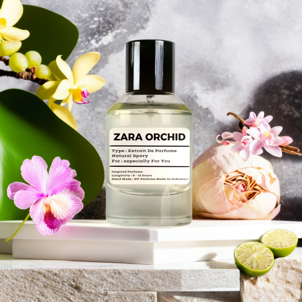 ZARA ORCHID | Parfum Wanita Tahan Lama Original Lembut Sexy Minyak Wangi Farfum Cewek Cowok 24 Jam