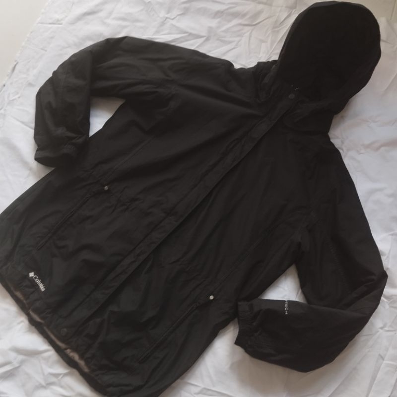 Jacket COLUMBIA OMNITECH Gorpcore Size L fit XL Outdoor Winter Gunung Hoodie Waterproof Camping Orig