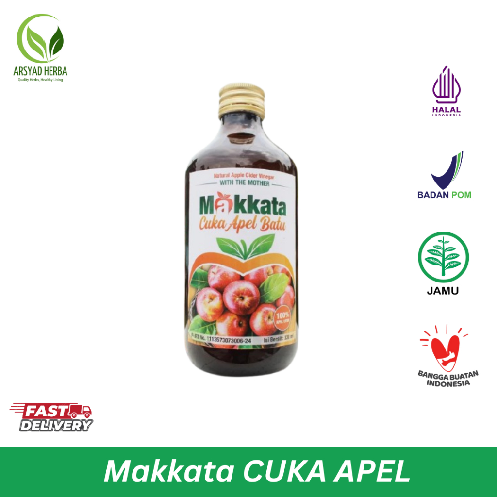 

Makkata - Cuka Apel With Mother 330ml