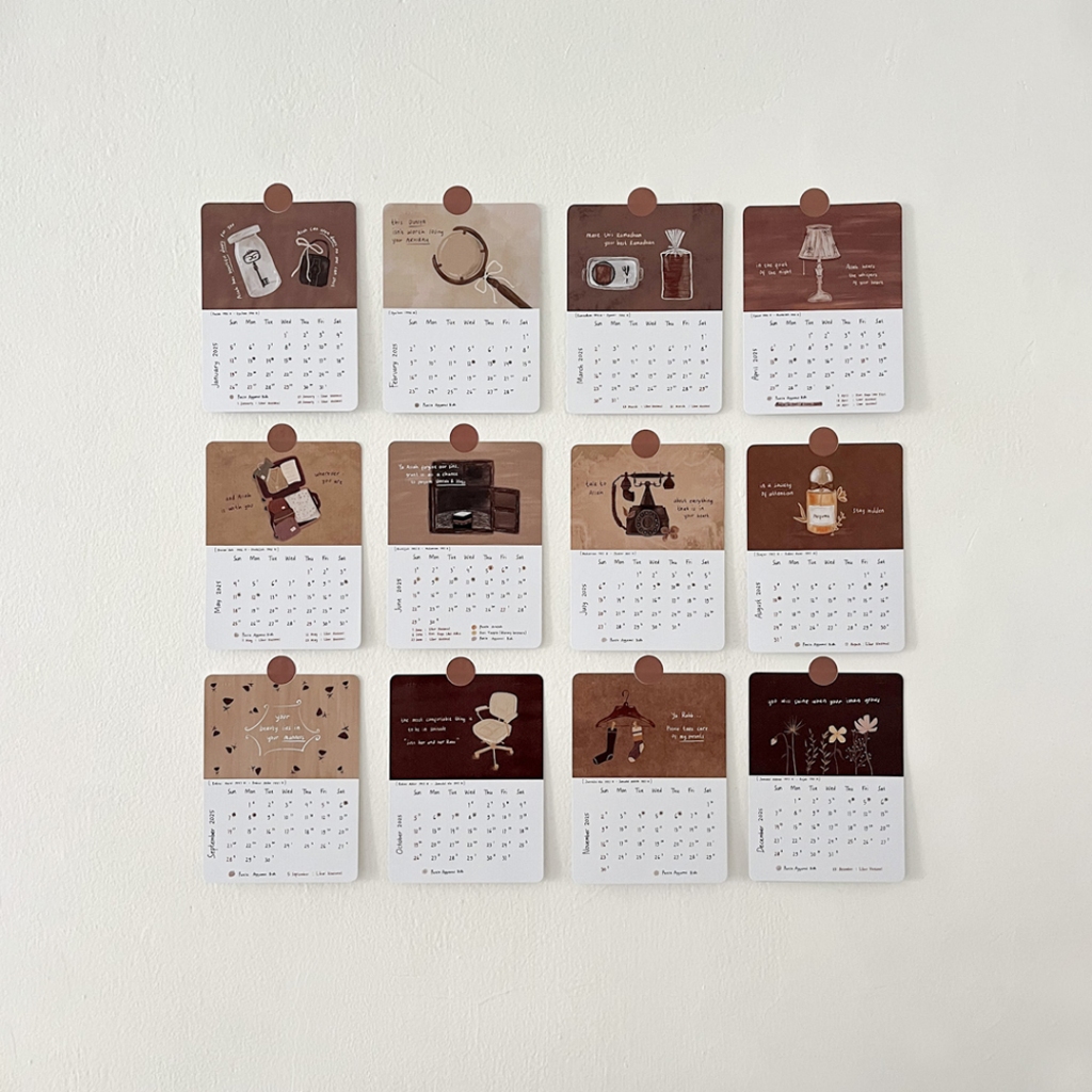 

Kalender 2025 | Kalender Dinding | Kalender Tempel