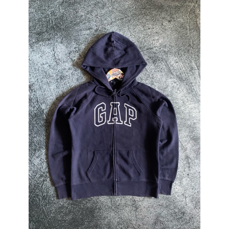 zip hoodie gap bordir purple
