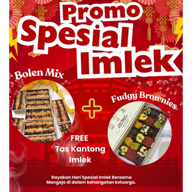 

PROMO IMLEK BOLEN//FUDGYBROWNIES//FREE TAS IMLEK