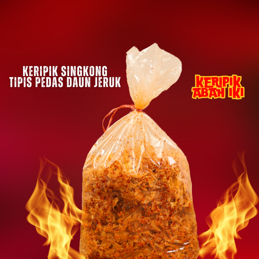 

Keripik Kriwil Tipis Pedas Daun Jeruk 250g - Keripik Abah Iki