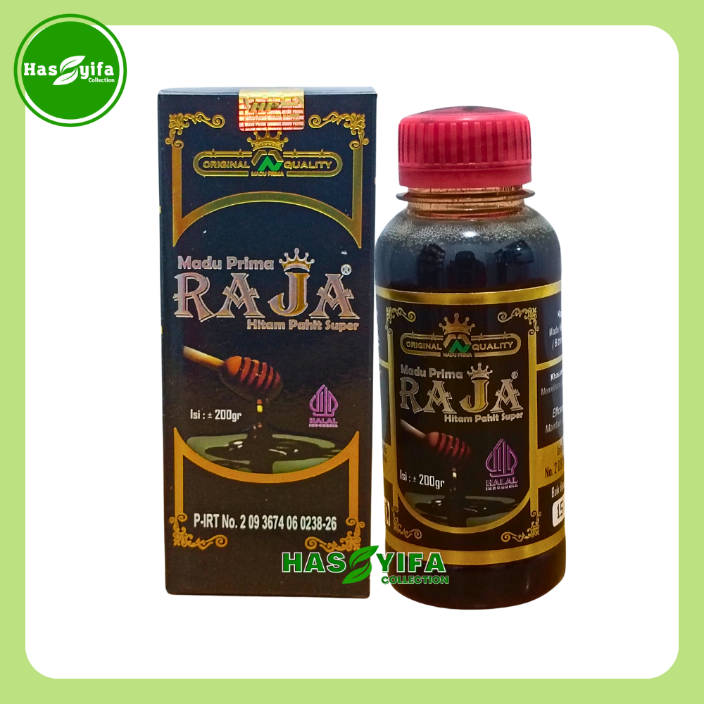 

Madu Prima Raja Hitam Pahit Super 200gram