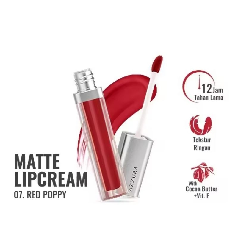 AZZURA Matte Lipcream Lipstik Matte - lip cream azura