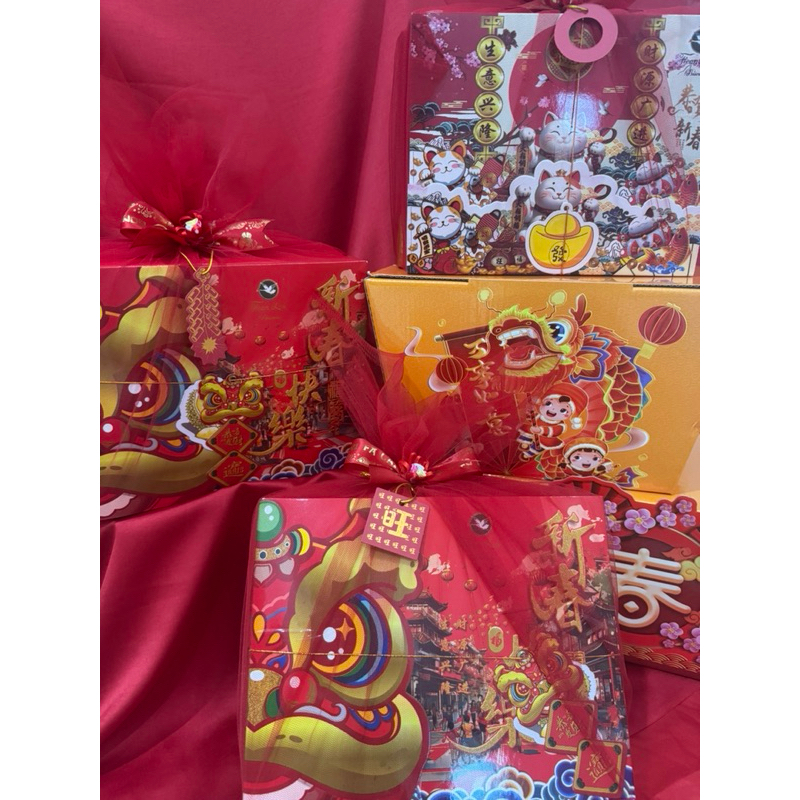 

Hampers Imlek CNY isi 2 box premium. jamin best seller