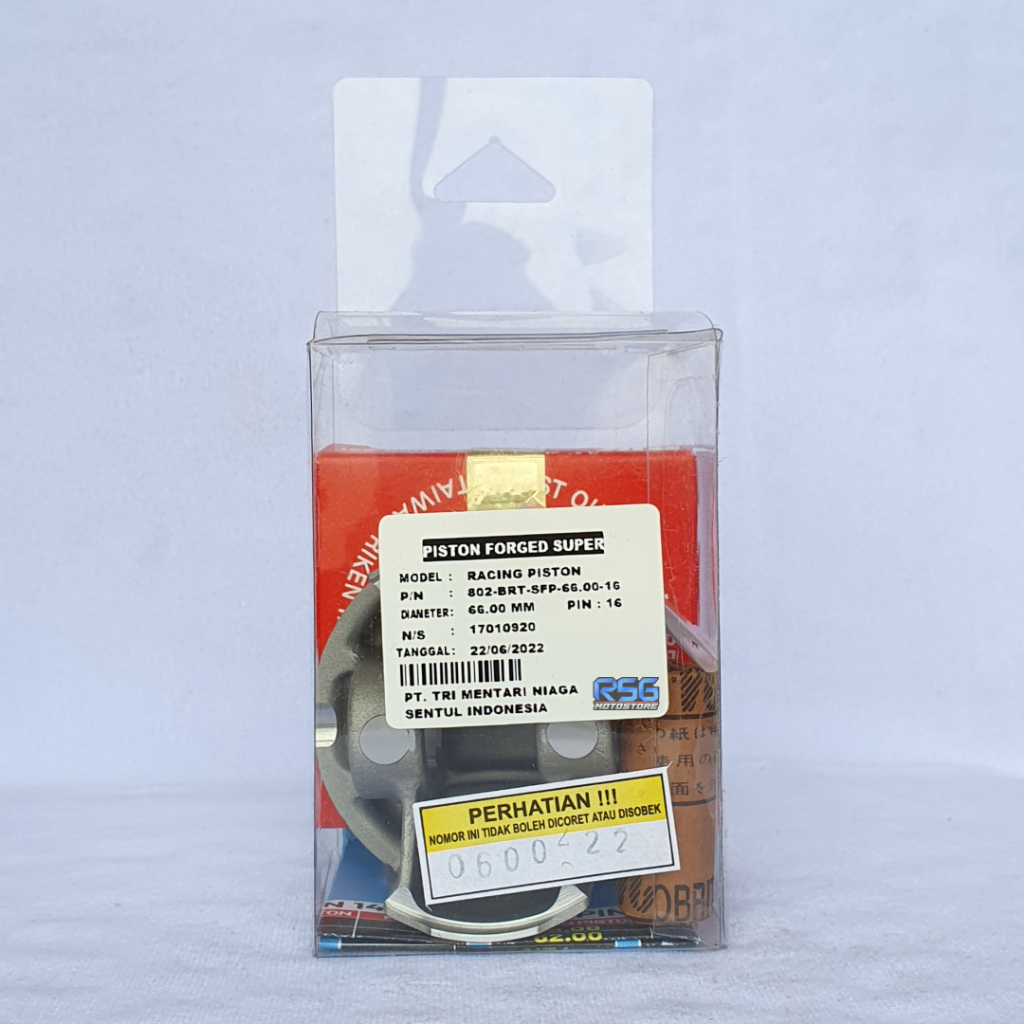 SUPER FORGED PISTON BRT 66.00 PIN 16 SATRIA FU KARBU