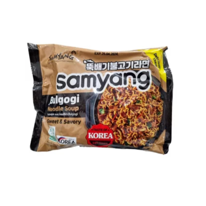 

Samyang Bulgogi Noodle Soup Sweet & Savory