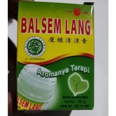 BALSEM LANG HIJAU BESAR 20GR