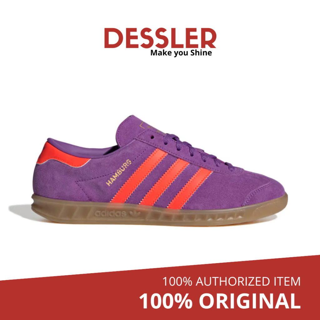 Adidas Hamburg - Active Purple Solar Red Gold Metallic (JS0679)