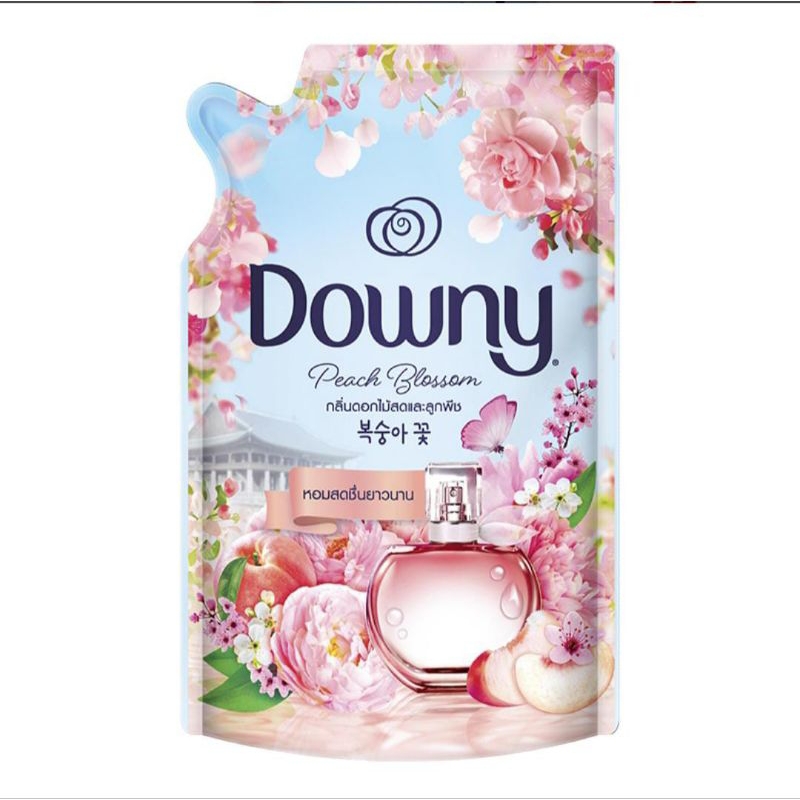 Downy Pelembut Pakaian Cair Peach Blossom Refill 470 ml
