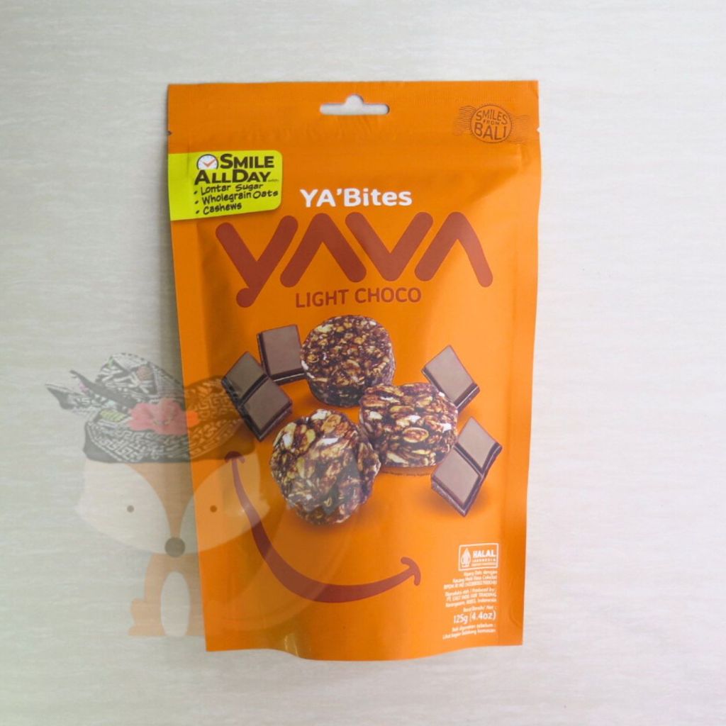 

YAVA Ya Bites 125gr Cemilan Sehat Diet Granola Tanpa Pengawet, Pewarna dan Penguat Rasa