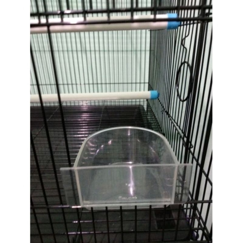 Cangkir Sangkar Umbaran 1pcs Cepuk dan Wadah Tempat makan Burung Love Bird dll