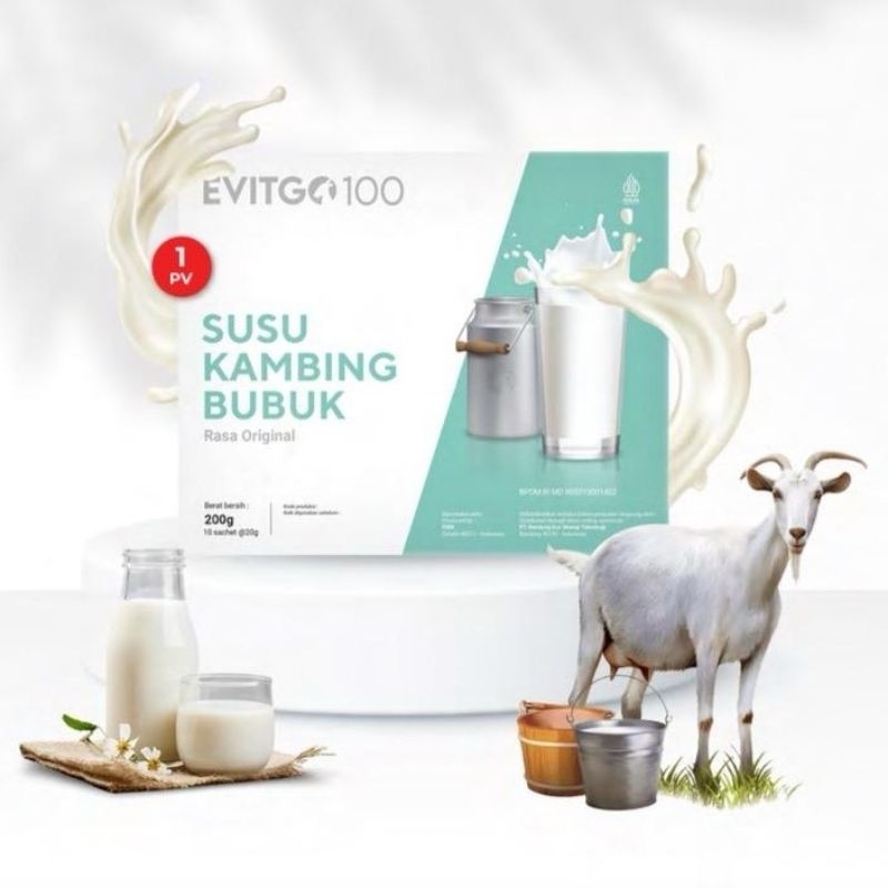 

EVITGO 100 SUSU KAMBING BUBUK 100% ORIGINSL