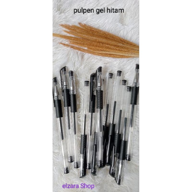 

pulpen gel hitam