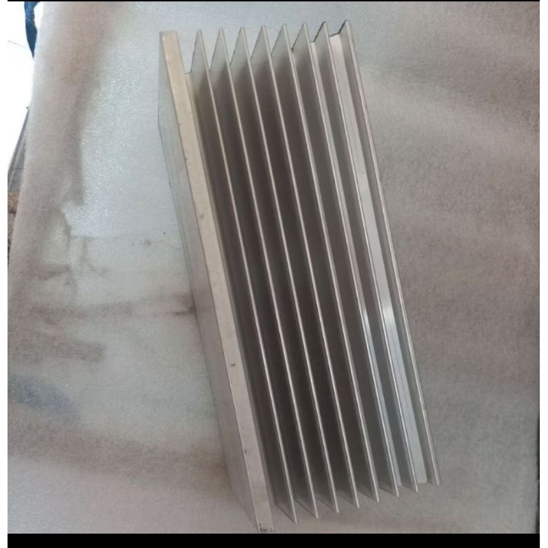 Pendingin 20 cm Aluminium Heatsink Balok Kotak Persegi Panjang