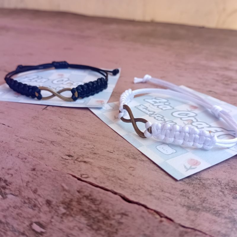 gelang infinity / gelang couple pasangan / gelang couple bestie / hadiah untuk pasangan
