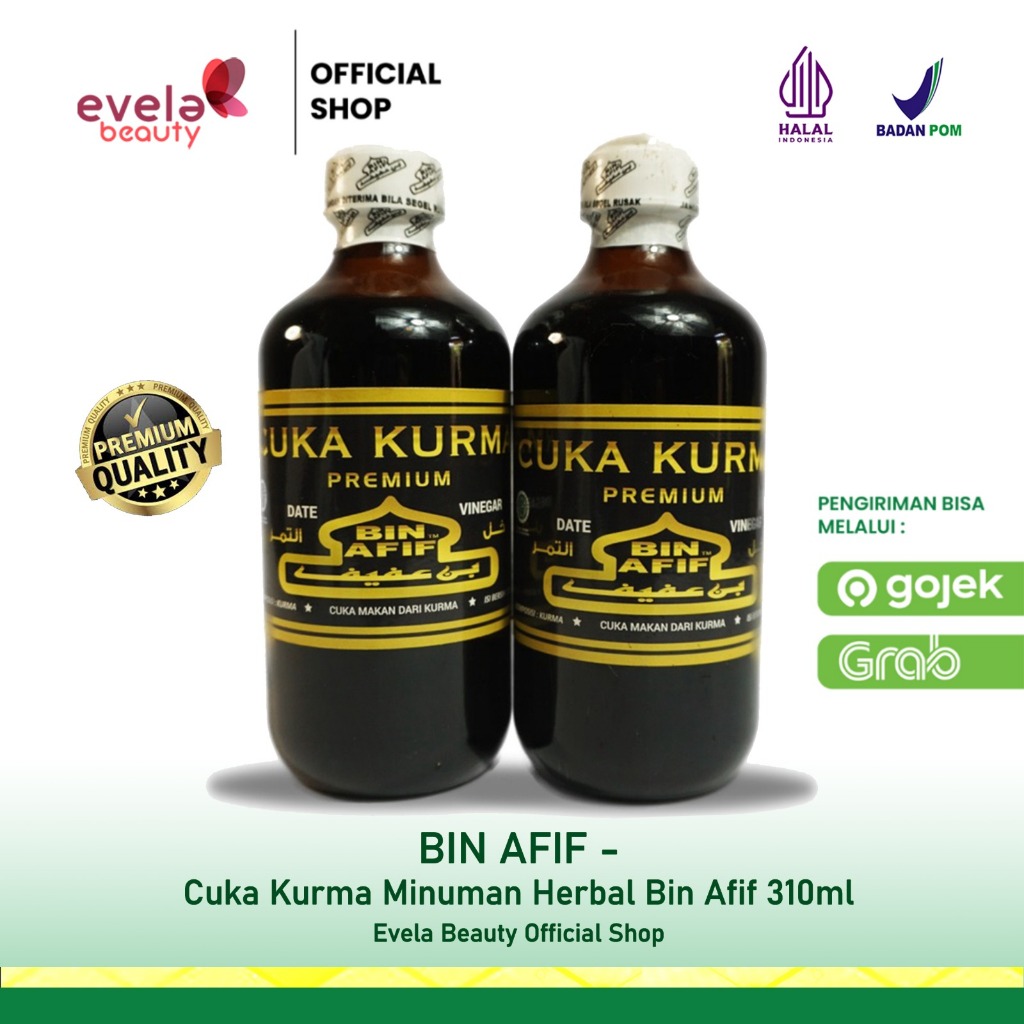 

BIN AFIF - Cuka Kurma Minuman Herbal Bin Afif 310ml