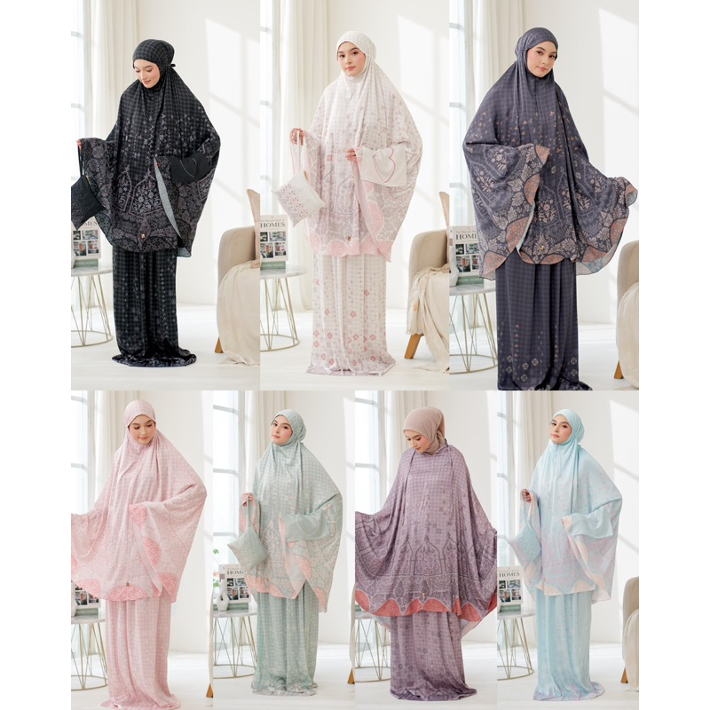 Ready Mukena Jalila Serraya Seraya Prayer Set Eyberli