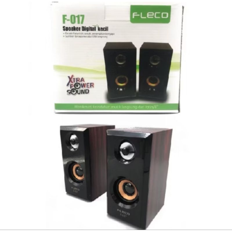 Speaker Komputer Fleco F 017/ Speaker Extra Sound Fleco/ Speaker Digital Fleco/ Speaker Komputer Sup