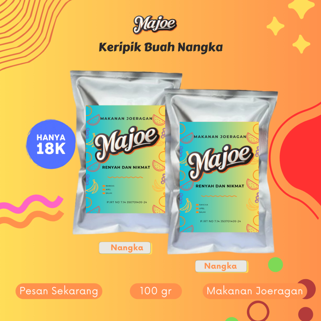 

Keripik Nangka Majoe 200gr