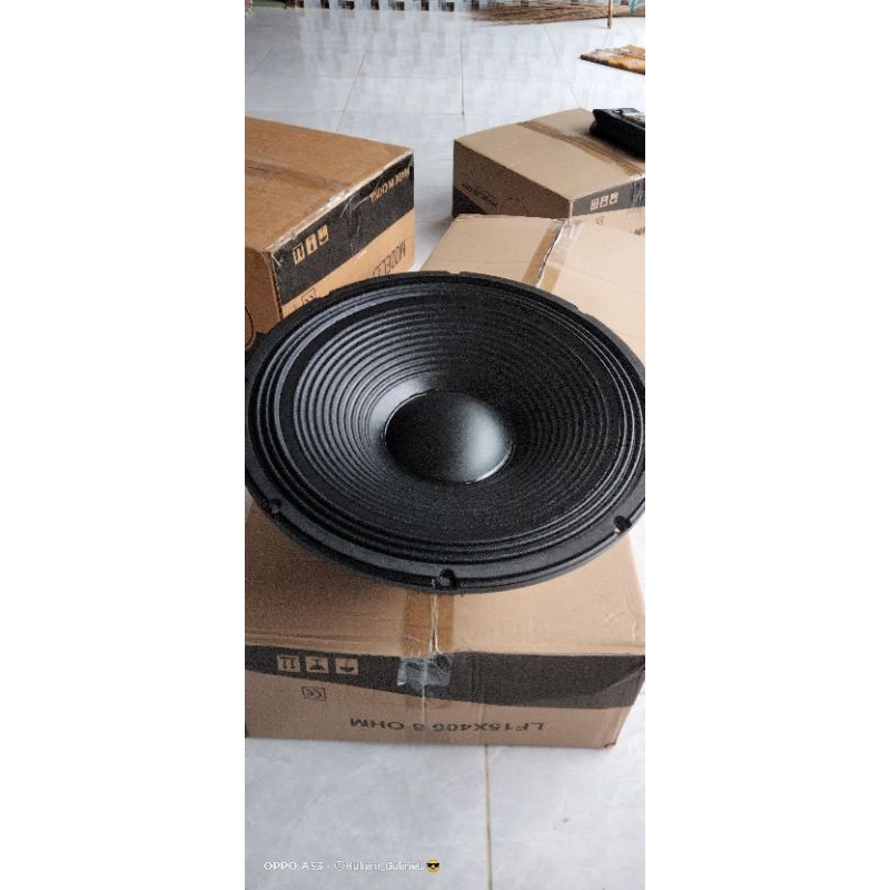 spiker rcf 15in voice coil 4in spiker rcf 15X400