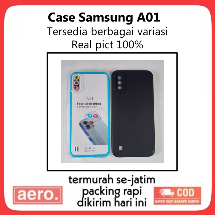 case samsung A01 samsungA01 karakter clear berbagai macam variasi