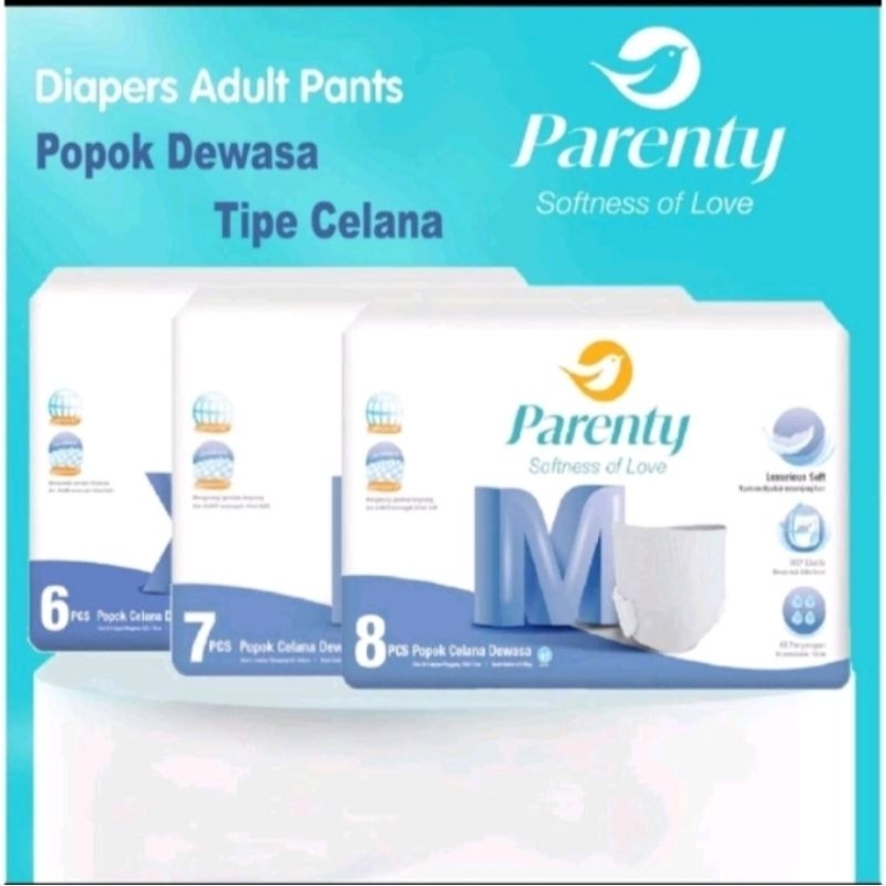 Parenty Diapers Adult Pants Popok Dewasa Type Celana