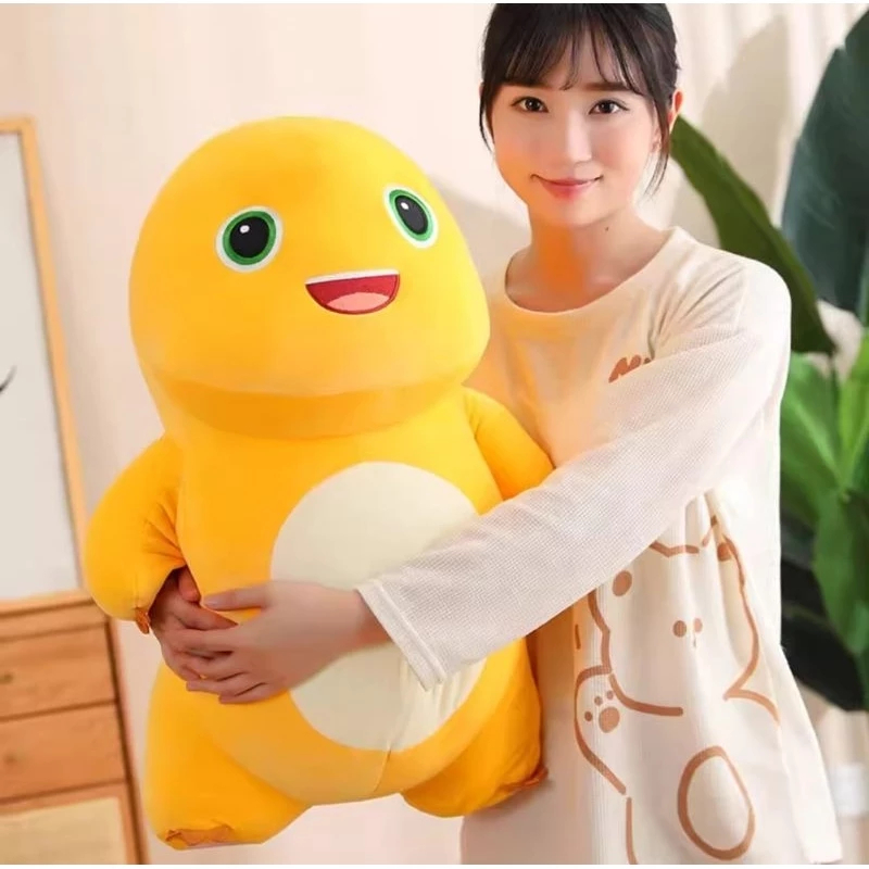 Boneka Dino Naloong Jumbo Ukuran 60 CM Boneka Dino Kuning Boneka Dino Nailong Dino Nailoong