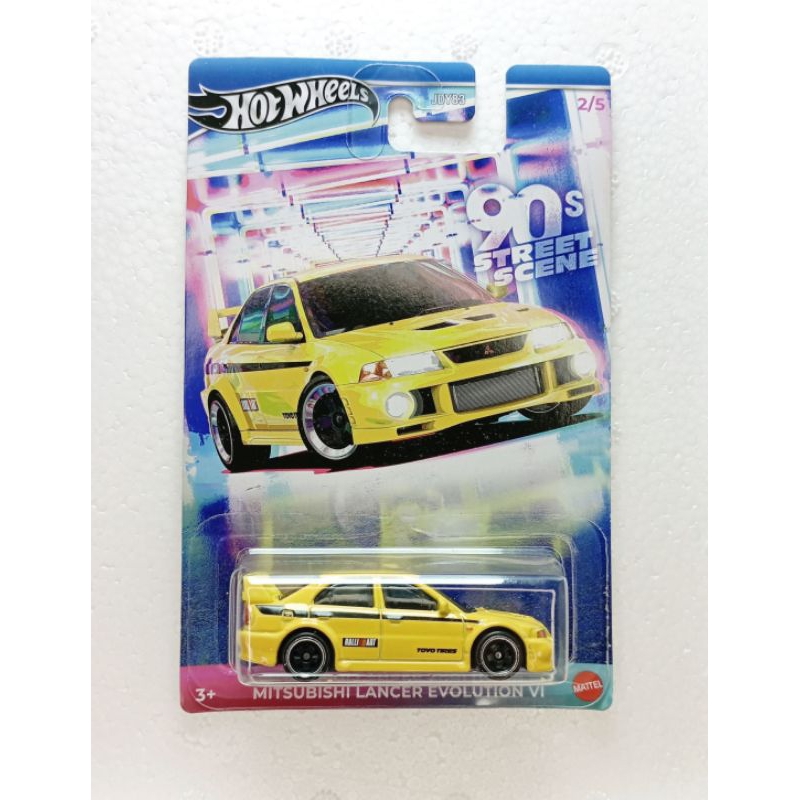 Hot Wheels 90s Street Scene Mitsubishi Lancer Evolution VI