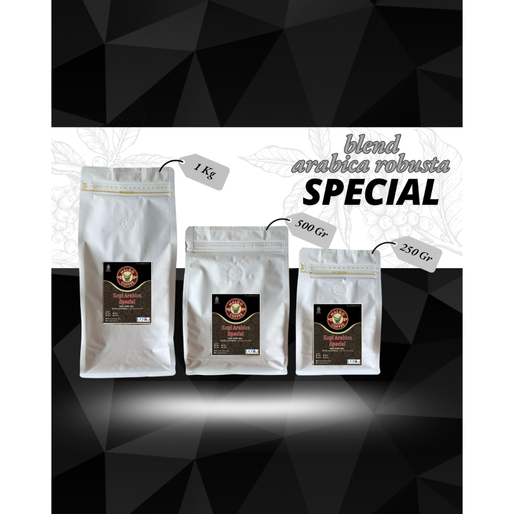 

Kopi House Blend Spesial 50% Arabika 50% Robusta Coffee 1 KG/ 500gr/ 250gr Bubuk Biji Premium